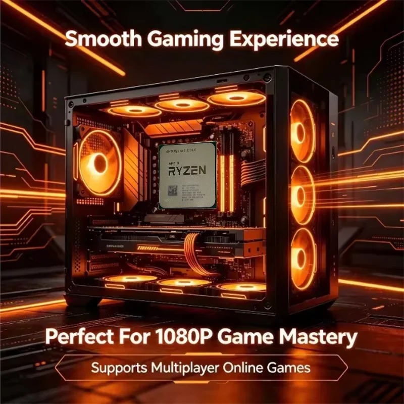 AMD Ryzen 5 3500X 3.6GHz 6 Cor - огляд і ціна Esports Gaming Pc Build