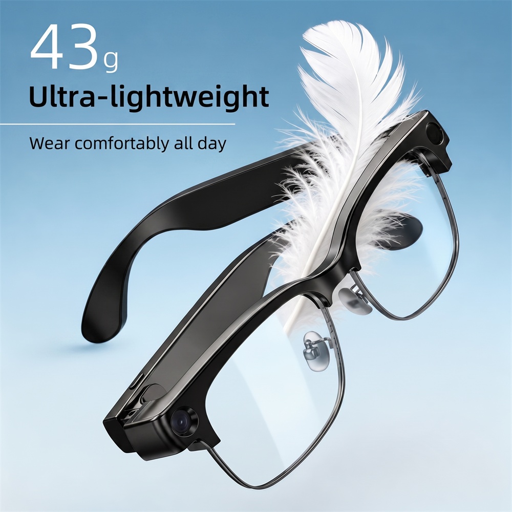 800W Camera Smart Glasses Men  - огляд і ціна Video Gaming & Esports Usd Acc