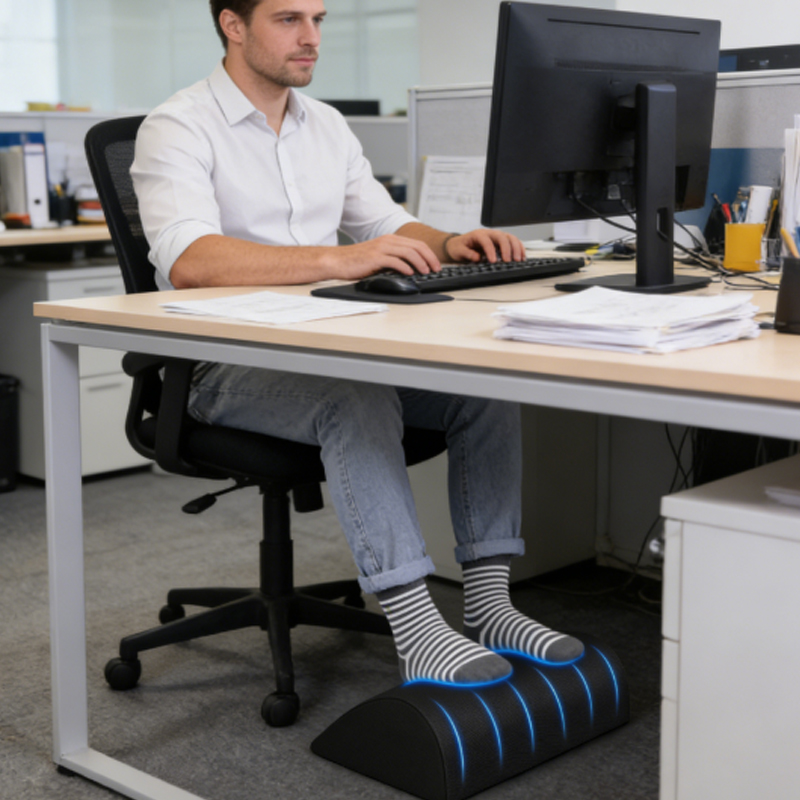 1pcs  2in1 Foot Rest for Under - огляд і ціна Footrest Under Desk