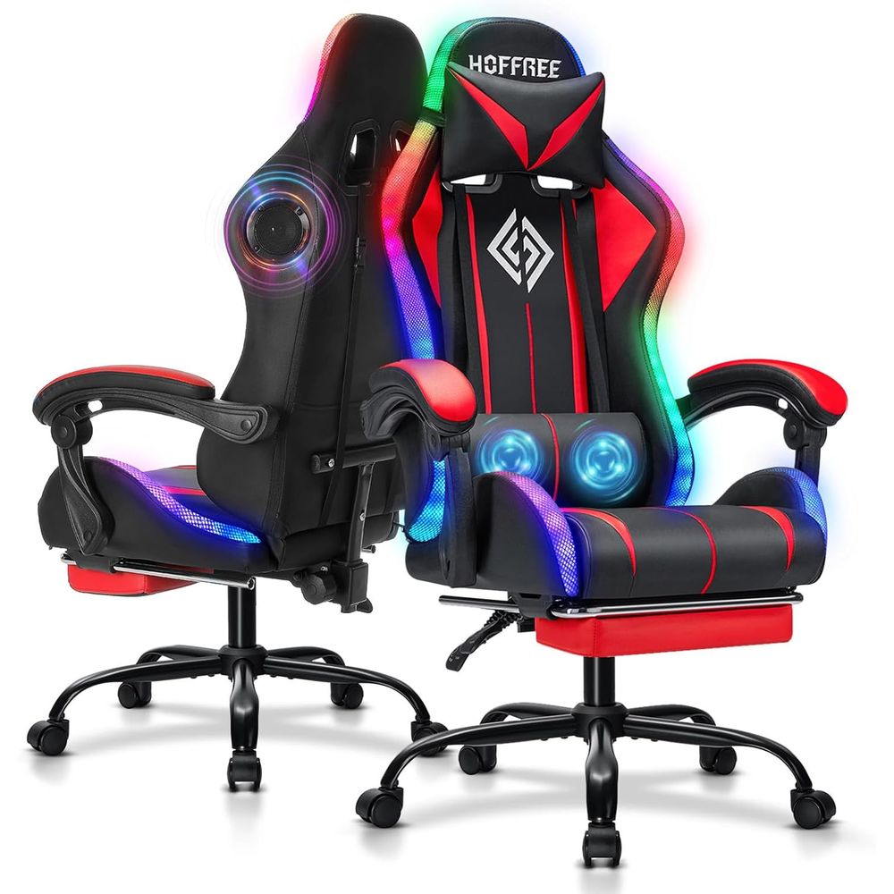 RGB Gaming Chair with Bluetoot - огляд і ціна Video Gaming & Esports Usd Acc