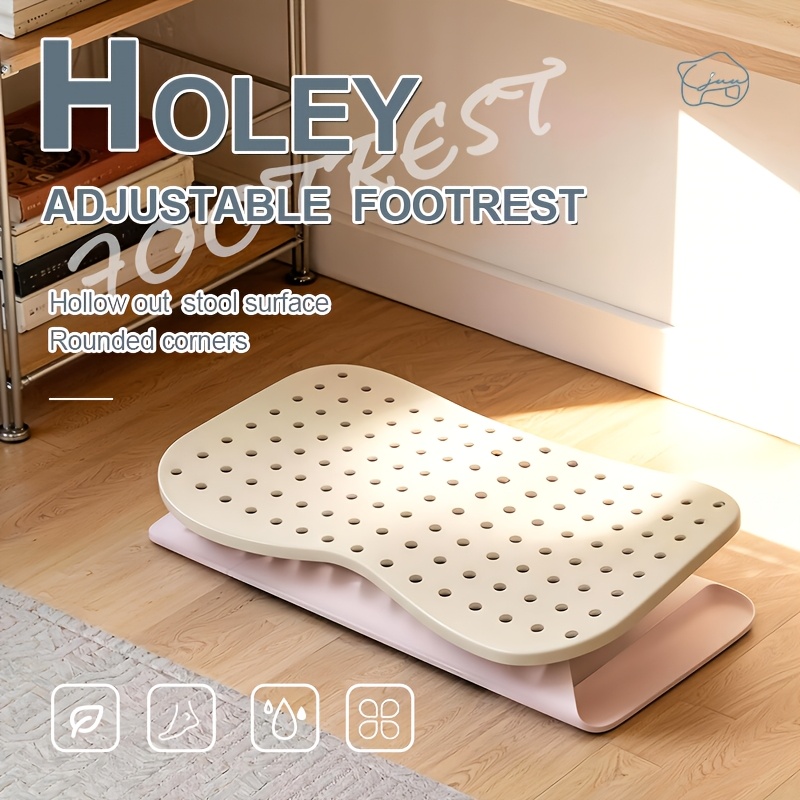 Portable Hole Studded Footrest - огляд і ціна Footrest Under Desk